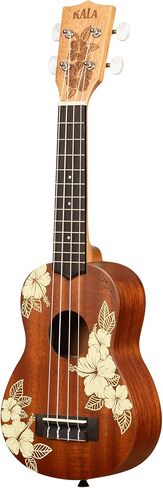 Kala Voyage Collection Hibiscus Soprano Ukulele in Kuwait