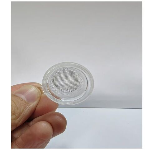 Laboratory Glass Filter Funnel with Mesh Screen, 78mm Borosilicate Glass, 18mm Joint, 10 Filter Sheets Included in Saudi Arabia