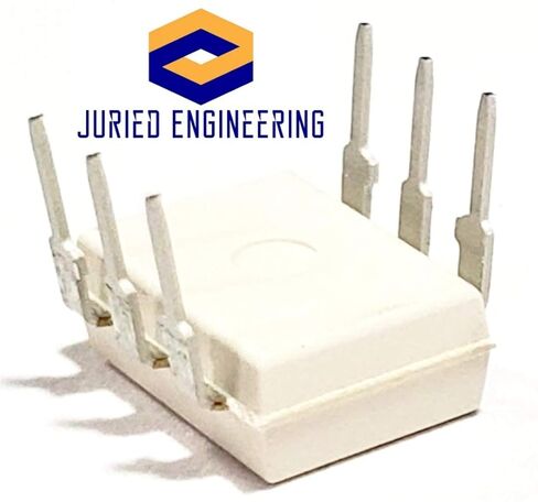 H11AA1M H11AA1 DIP-6 Through Hole AC Input Phototransistor Base DC Output Optocoupler 6-Pin Breadboard-Friendly IC (Pack of 5) in Saudi Arabia