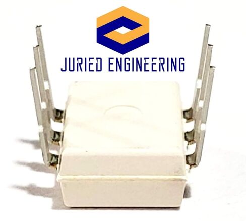 H11AA1M H11AA1 DIP-6 Through Hole AC Input Phototransistor Base DC Output Optocoupler 6-Pin Breadboard-Friendly IC (Pack of 5) in Saudi Arabia