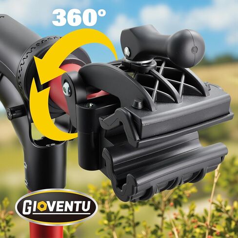 E Bike Repair Stand, Heavy Duty Bicycle Maintenance Stand for Mountain Bike, Folding Mechanic Workstand with Adjustable Height & 360° Clamp, Portable Tool Tray Included for Road Bike, Adult Bike in Kuwait