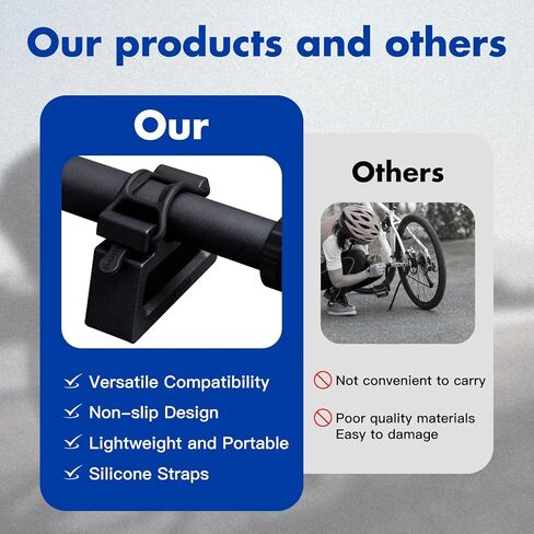 Portable Bike Repair Stand, Quick Release Handlebars Support for Mountain/Road/E-Bikes, Heavy Duty Lightweight Maintenance Workstand for Home Garage & Outdoor Use in Saudi Arabia