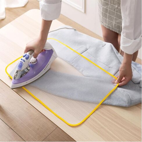 3Pcs Heat Resistant Ironing Mesh for Fabric Protection, High-Temperature Ironing Pad for Clothes, Anti-Scorch Protective Ironing Net in Saudi Arabia