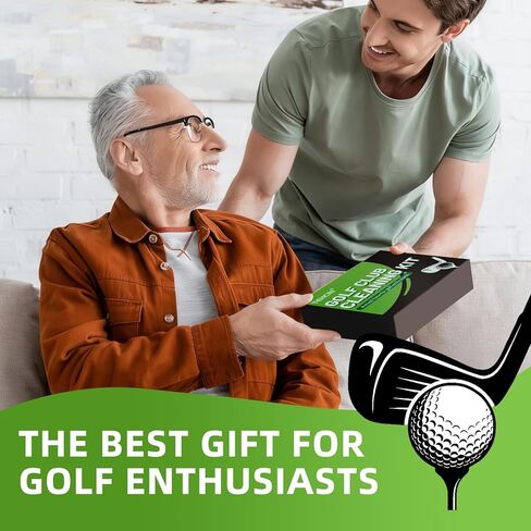 Pro Golf Club Cleaning Kit – Cleaner, Polish, Grip Cleaner, Brush, Towel & Bag | Restores Irons & Drivers, Removes Rust & Scratches, Renews Grip | Golf Gifts for Men in Saudi Arabia