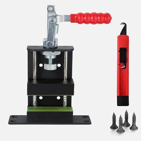 مشبك ملزمة نادي الجولف لإعادة الإمساك - ملزمة ألومنيوم شديدة التحمل مع فك غير قابل للانزلاق - يناسب جميع أعمدة الجرافيت والفولاذ in Kuwait