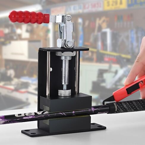 مشبك ملزمة نادي الجولف لإعادة الإمساك - ملزمة ألومنيوم شديدة التحمل مع فك غير قابل للانزلاق - يناسب جميع أعمدة الجرافيت والفولاذ in Kuwait