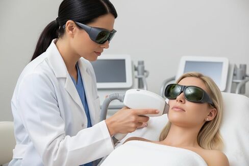LaserPair IPL Laser Safety Glasses 200-1800nm ​​2% Transmission Protective IPL Elight SHR in Saudi Arabia