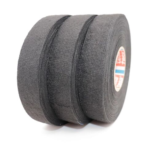 1 Roll Tesa 51608 PET Fleece Automotive Wire Harness Tape for Flexibility and Noise Damping, 19mm*25m in Kuwait