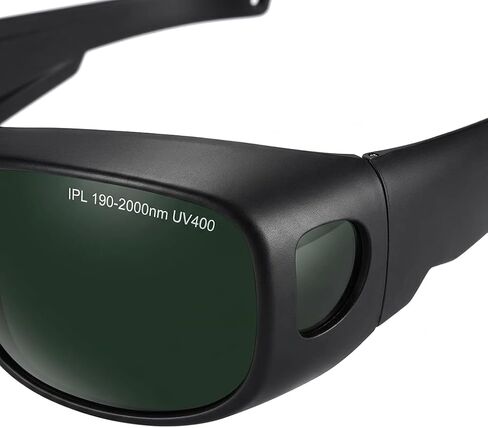 IPL Laser Safety Glasses for Hair Removal, 190–2000nm Eye Protection, OD 4+ Protective Goggles for Laser Hair Removal Devices, Lightweight Comfortable Fit in Saudi Arabia