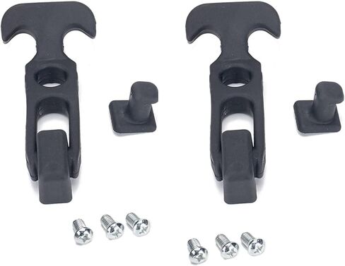 Elastic Shock Absorption Buckle T-Handle Hasp Draw for Latch with Brackets Rubber Hood Catch for Tool Box Vehicle Engine Flexible Latches T-Handle Latches with Brackets for Tool Box Vehicle Engine in Kuwait