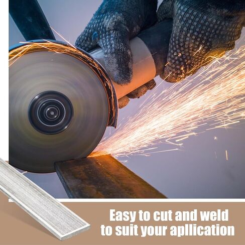 LEIFIDE 2 x 1/4 x 48 Inch Steel Flat Bar Metal Stock Hot Rolled Steel Plate Solid Plain Metal Flat Bar Stock in Saudi Arabia