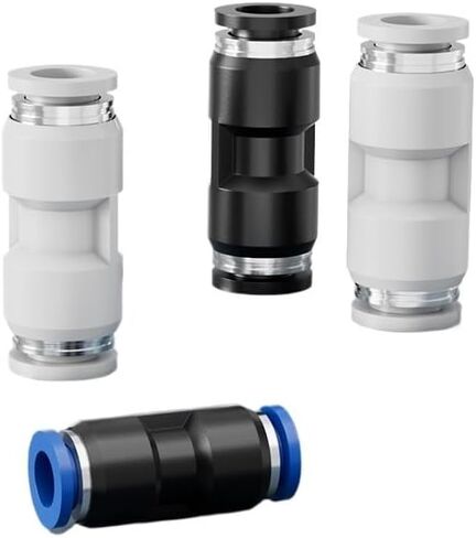 2 قطعة أنابيب هواء هوائية مستقيمة من خلال التوصيل السريع ملحقات مضخة هواء عالية الضغط Pu4/6/8/12/14/16 مللي متر موصل الخرطوم (Bluepg12-10) in Kuwait