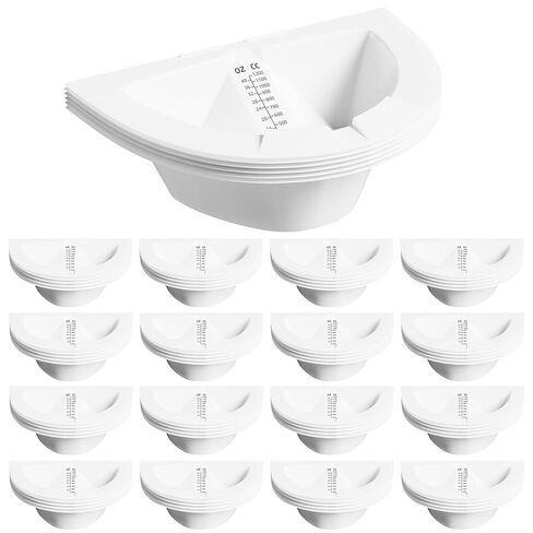 Graduated Specimen Collector Pans, Urine Collection Hat for Toilets and Commodes 27oz/800cc, Universal Urine Pee Stool Sample Collection for Women and Elderly, 6 Pack in Kuwait