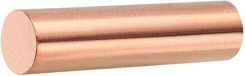 الصلبة النحاس النقي معدن قضيب DIY بها بنفسك الحرف الصيانة الميكانيكية المعدات الإلكترونية طول 200 مللي متر ، 22 مللي متر × 200 مللي متر in Kuwait