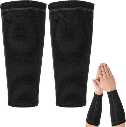 1 Pair Arm Sleeves Volleyball, Elbow Pads Volleyball, Forearm Compression Sleeve Non-Slip Sports Training Arm Protector for Girls Women Men in Saudi Arabia