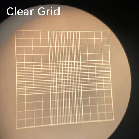 Blood Cell Counting Chamber Chrome,Improved Neubauer Hemocytometer with Bright Line & 2 Pcs Coverslips,Microscope Grid Counting Chambers Glass,Labs Disposable Teaching (Size:75x50mm,Color:Transparent) in Saudi Arabia