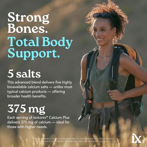 Isotonix Calcium Plus-الكالسيوم ، المغنيسيوم ، فيتامين D3 ، مكملات فيتامين C & Boron للعظام ، العضلات ، وصحة القلب والأوعية الدموية-90 حصص-نكهة البرتقالية الطبيعية المانغو in Kuwait
