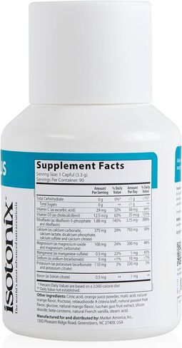 Isotonix Calcium Plus-الكالسيوم ، المغنيسيوم ، فيتامين D3 ، مكملات فيتامين C & Boron للعظام ، العضلات ، وصحة القلب والأوعية الدموية-90 حصص-نكهة البرتقالية الطبيعية المانغو in Kuwait