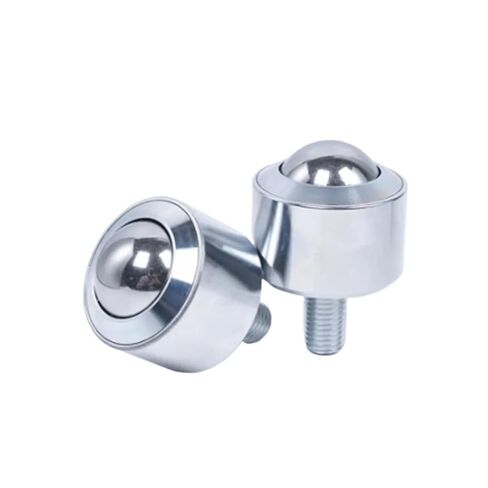 1PC KSM25-FL Universal Ball Bearings / M12 Screw Jack, 360 Degrees, Bulls Eye Wheel,Straight Universal Ball/casters in Saudi Arabia