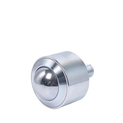 1PC KSM25-FL Universal Ball Bearings / M12 Screw Jack, 360 Degrees, Bulls Eye Wheel,Straight Universal Ball/casters in Saudi Arabia