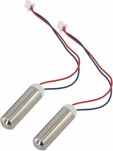 2pcs DC 0.5-3.7V Coreless Vibration Motors 18000rpm 7x25mm Metal with 60mm Wire for DIY Massager Electric Toothbrush and Small Electronic Reliable Easy Maintain for Hobbyists Engineers in Kuwait