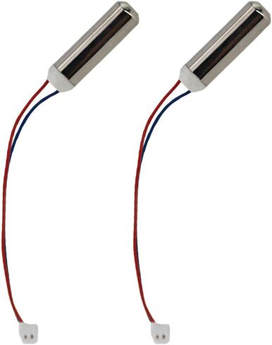 2pcs DC 0.5-3.7V Coreless Vibration Motors 18000rpm 7x25mm Metal with 60mm Wire for DIY Massager Electric Toothbrush and Small Electronic Reliable Easy Maintain for Hobbyists Engineers in Kuwait
