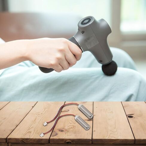 2pcs DC 0.5-3.7V Coreless Vibration Motors 18000rpm 7x25mm Metal with 60mm Wire for DIY Massager Electric Toothbrush and Small Electronic Reliable Easy Maintain for Hobbyists Engineers in Kuwait