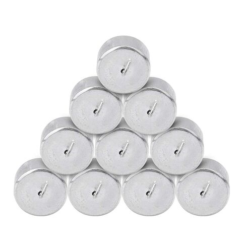 10 PCS 50g Small Weights for Crafts, Metal Weight with Hooks and Ring Physics Lab Teaching Tool for General Science and Physics Laboratory Work in Saudi Arabia