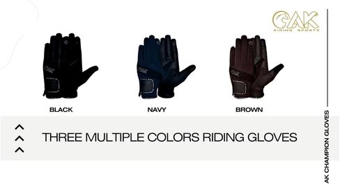AK Embossed Champion Grip Horse Riding Gloves – Touchscreen Compatible Equestrian Gloves for Men & Women – Non-Slip, Breathable, Durable Riding Gloves AKRS-8044 in Saudi Arabia