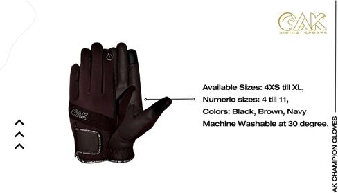 AK Embossed Champion Grip Horse Riding Gloves – Touchscreen Compatible Equestrian Gloves for Men & Women – Non-Slip, Breathable, Durable Riding Gloves AKRS-8044 in Saudi Arabia