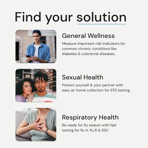 Simple HealthKit At-Home Men’s Health Test - Comprehensive Hormone & Protein Panel for Males - General Wellness Testing Sample Collection Kit - Fast Lab Results in Saudi Arabia