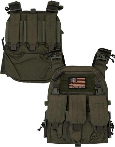 Redemption Tactical Archangel 2.0 Tactical Vest with Zippered Flatpack and Side Cummerbund in Saudi Arabia