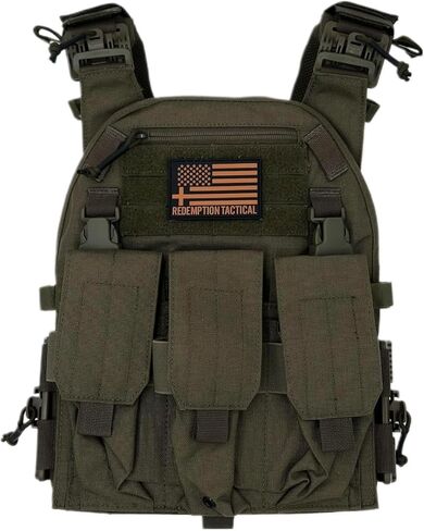 Redemption Tactical Archangel 2.0 Tactical Vest with Zippered Flatpack and Side Cummerbund in Saudi Arabia