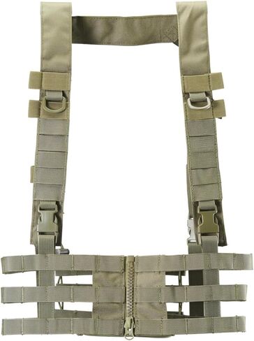 Lancer Tactical Low Profile Airsoft Chest Rig (Color: OD Green) in Kuwait