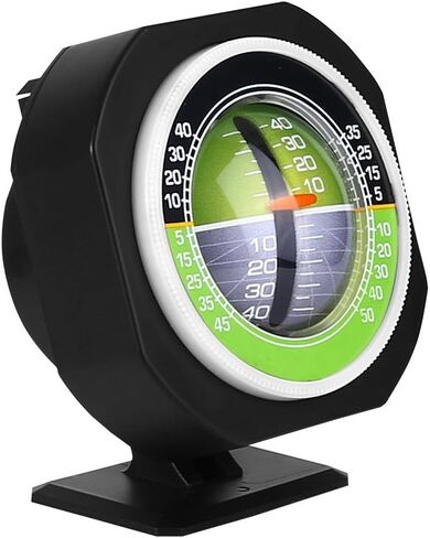 TOPINCN LED Car Inclinometer, Outdoor Slope Meter Tilt Level Gauge Gradient Balancer for Vehicle, Boat, RV Electronic Tool, Luminous Angle Clinometer in Saudi Arabia