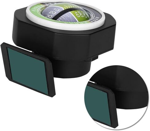 TOPINCN LED Car Inclinometer, Outdoor Slope Meter Tilt Level Gauge Gradient Balancer for Vehicle, Boat, RV Electronic Tool, Luminous Angle Clinometer in Saudi Arabia