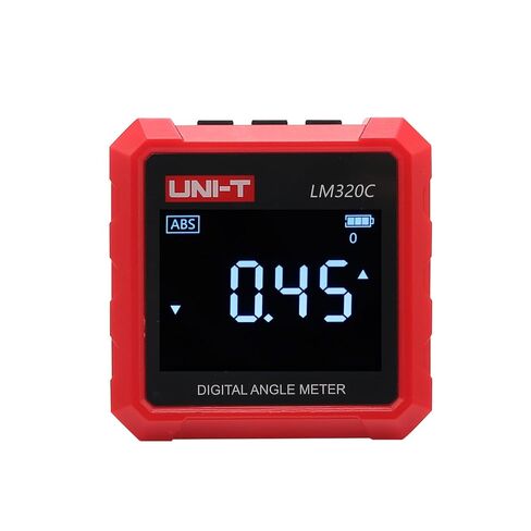 UNI-T LM320C Digital Angle Finder 4x90° Inclinometer 3 Side Magnetic Electronic Goniometer with Backlight LCD, Data Hold in Saudi Arabia