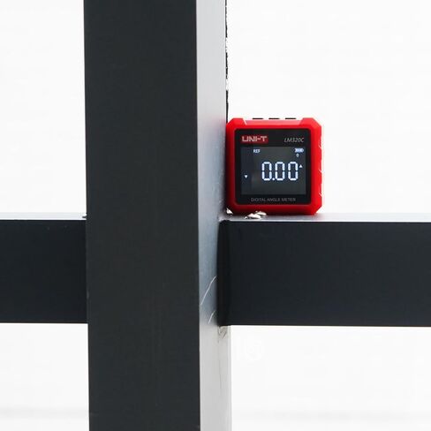 UNI-T LM320C Digital Angle Finder 4x90° Inclinometer 3 Side Magnetic Electronic Goniometer with Backlight LCD, Data Hold in Saudi Arabia