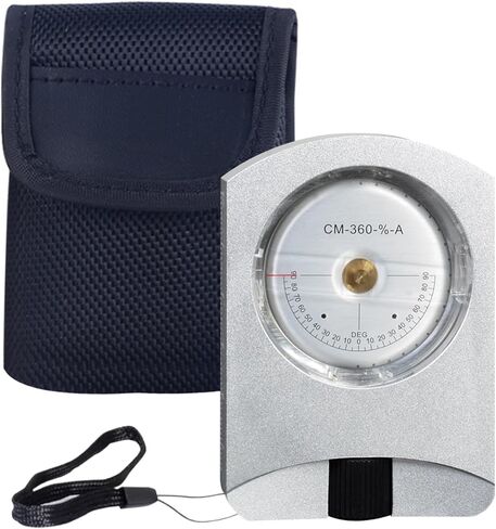 مقياس الارتفاع المحمول المقاوم للماء مقياس الارتفاع الاحترافي من الألومنيوم أدوات مسح مقياس الارتفاع الدقيقة لقياس زوايا الارتفاع والمنحدرات in Kuwait