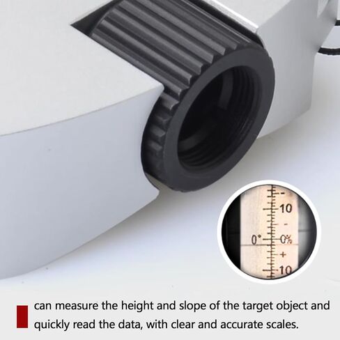 مقياس الارتفاع المحمول المقاوم للماء مقياس الارتفاع الاحترافي من الألومنيوم أدوات مسح مقياس الارتفاع الدقيقة لقياس زوايا الارتفاع والمنحدرات in Kuwait