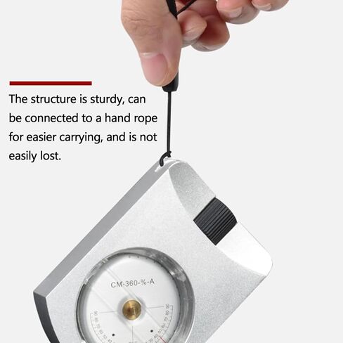 مقياس الارتفاع المحمول المقاوم للماء مقياس الارتفاع الاحترافي من الألومنيوم أدوات مسح مقياس الارتفاع الدقيقة لقياس زوايا الارتفاع والمنحدرات in Kuwait