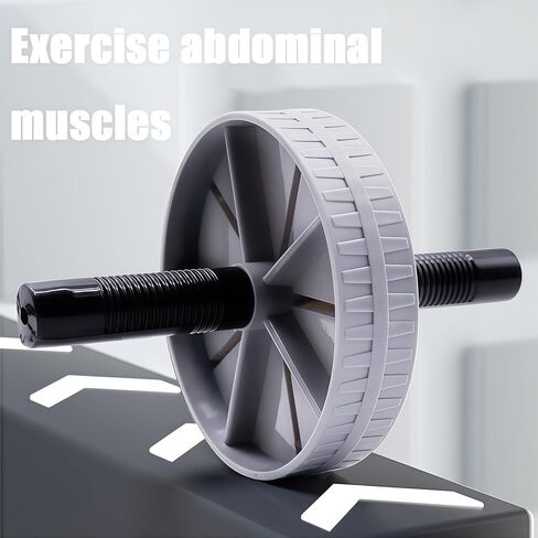 Ab Roller Wheel for Abs Workout, Core Strength Training Equipment - Exercise Wheel for Home Gym, Abdominal Muscle Toner, Fitness Equipment for Men & Women in Saudi Arabia