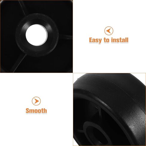 LIFKOME 4Pcs Fitness Equipment Roller Wheels for Treadmill and Exercise Bike Universal Caster Wheels Smooth Mobility Gym Accessories for Home Use in Saudi Arabia