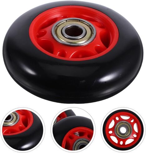 4Pcs Durable Plastic Roller Wheels for Fitness Equipment Compatible with Treadmills and Stationary Bikes Easy to Move and Store Gym Replacement Parts for Home Exercise in Saudi Arabia