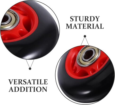 4Pcs Durable Plastic Roller Wheels for Fitness Equipment Compatible with Treadmills and Stationary Bikes Easy to Move and Store Gym Replacement Parts for Home Exercise in Saudi Arabia