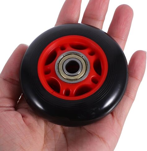 4Pcs Durable Plastic Roller Wheels for Fitness Equipment Compatible with Treadmills and Stationary Bikes Easy to Move and Store Gym Replacement Parts for Home Exercise in Saudi Arabia