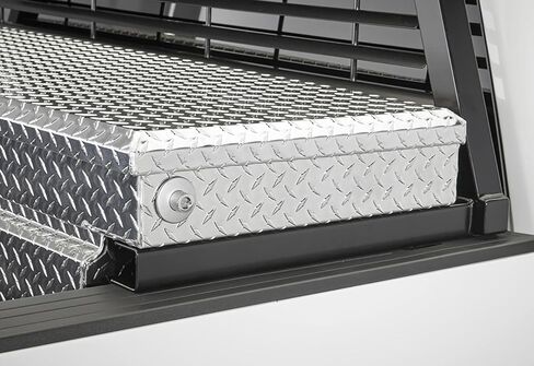 RealTruck Backrack Frame + مجموعة أجهزة لاستخدام W/Toolbox ، Combo | أسود ، لا تمرين | 10900 و 30228TB | يناسب 2022-2025 تويوتا التندرا in Saudi Arabia