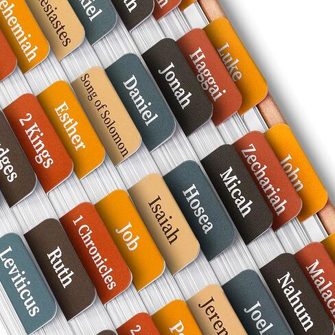 Mr. Pen- Bible Tabs, 75 Tabs, Velvet Ember, Laminated Bible Tabs for Women and Men, Bible Tabs for Study Bible, Bible Index Tabs, Bible Book Tabs, Bible Labels Tabs, Mr Pen Bible Tabs in Saudi Arabia