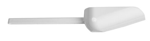 Disposable Lab Scoop with Long Handle, 4 oz. Capacity, Sterile, Polystyrene, White (Pack of 10) in Saudi Arabia