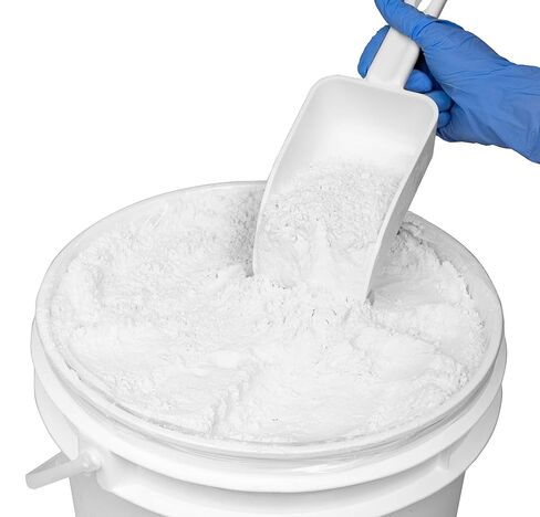 Large Disposable Sampling Scoop, Sterile, 16 oz. Capacity, Polystyrene, White (Pack of 10) in Saudi Arabia